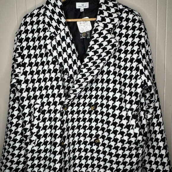 NWT Black and White Houndstooth Blazer - Picture 13 of 15